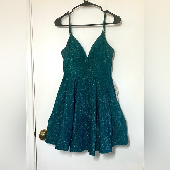 Robe B. Darlin' Couleur Turquoise/rose - Taille 7/8 - Occasion Très Bon état